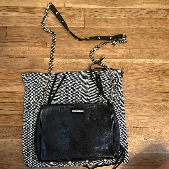 Rebecca Minkoff Black Leather MAC Crossbody bag - Picture 2 of 4